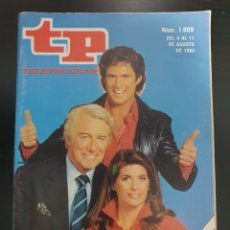 Coleccionismo de Revista Teleprograma: TP 1009 AÑO 1985 EL COCHE FANTÁSTICO. Lote 290502088
