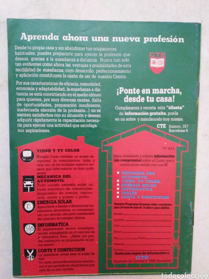 Coleccionismo de revista Teleprograma: Revista TP ( TELEPROGRAMA ), n&uacute;mero 933 ( PORTADA DE MARADONA ) - Foto 2