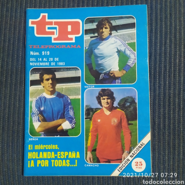 Coleccionismo de revista Teleprograma: tp teleprograma 919 - Foto 1