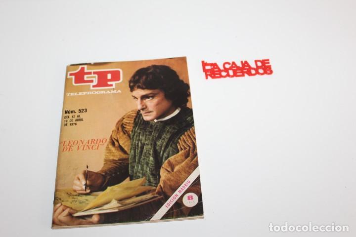 Coleccionismo de revista Teleprograma: TP - TELEPROGRAMA N&ordm; 523 - LEONARDO DE VINCI - Foto 1