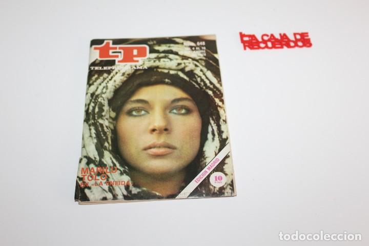 Coleccionismo de revista Teleprograma: TP - TELEPROGRAMA N&ordm; 648 - MARILU TOLO EN LA ENEIDA - Foto 1