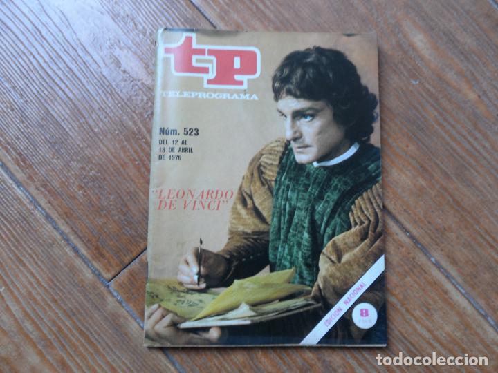 Coleccionismo de revista Teleprograma: TP TELEPROGRAMA N&ordm; 522 LEONARDO DA VINCI ABRIL 1976 - Foto 1