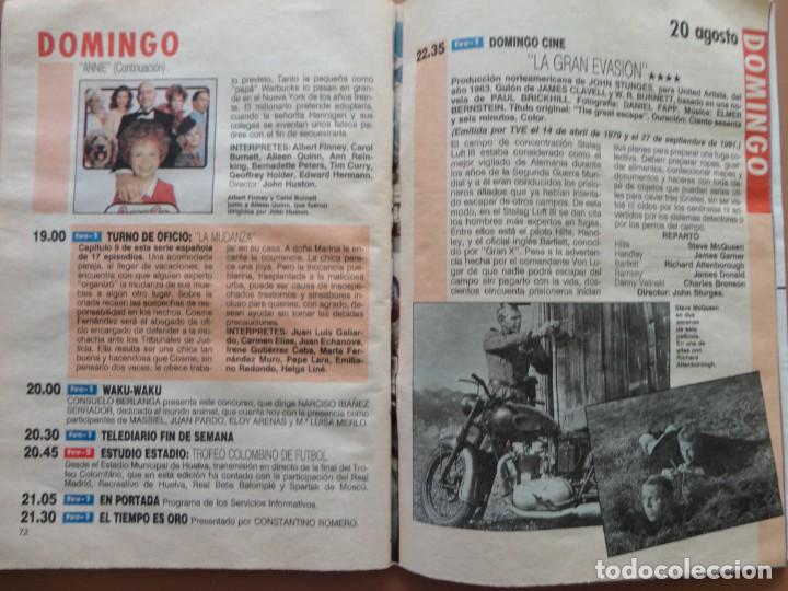 Coleccionismo de revista Teleprograma: TP- 1219 (1989) - Foto 4
