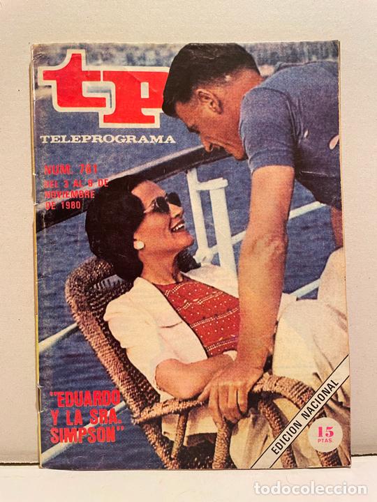 Coleccionismo de revista Teleprograma: TP TELEPROGRAMA 761 A&Ntilde;O 1980 - Foto 1