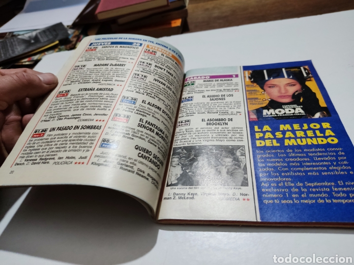 Coleccionismo de revista Teleprograma: tp teleprograma n1273 - Foto 2