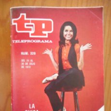 Coleccionismo de Revista Teleprograma: TP TELEPROGRAMA Nº 329, JULIO DE 1972. MARY TYLER MOORE, EN 'LA CHICA DE LA TELE'. BUEN ESTADO. Lote 313744753
