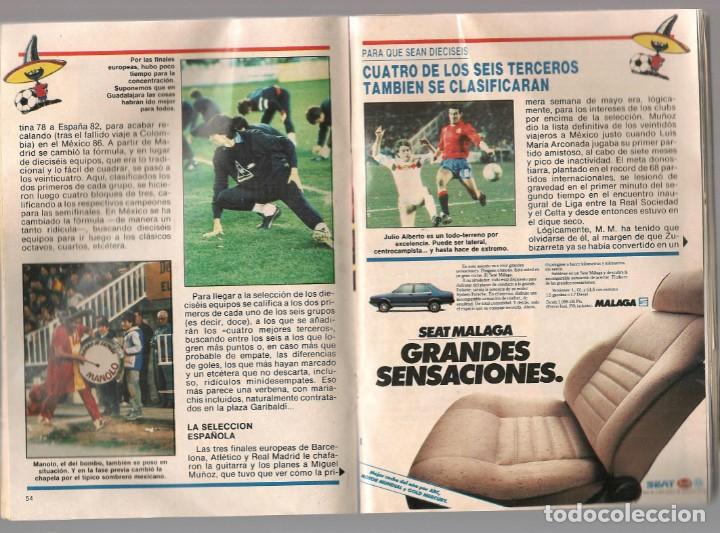 Coleccionismo de revista Teleprograma: TP. TELEPROGRAMA. N&ordm; 1051. M&Eacute;XICO &acute;86. 1 JUNIO 1986. (P/C2) - Foto 2