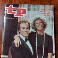 Colecionismo da Revista Teleprograma: REVISTA TP TELEPROGRAMA AÑO 1981 Nº 810 DESDE LOS TIEMPOS DE ADAN. Lote 338447313