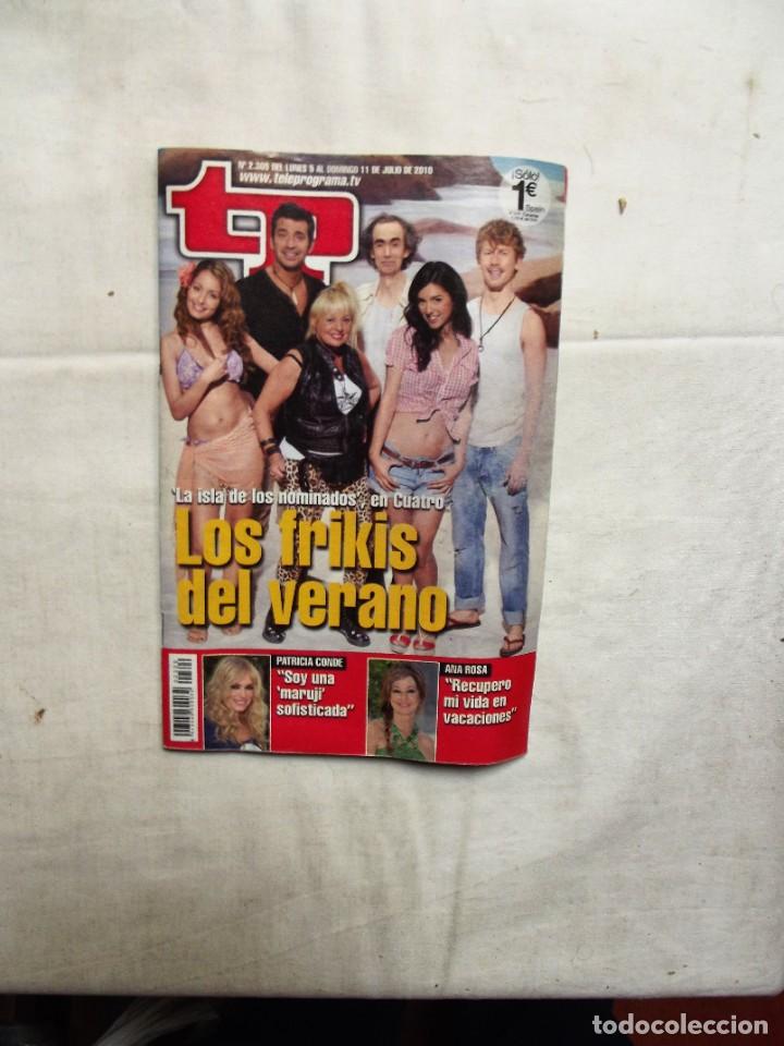 Coleccionismo de revista Teleprograma: REVISTA TP TELEPROGRAMA N&ordm; 2.309 JULIO 2010 - Foto 1