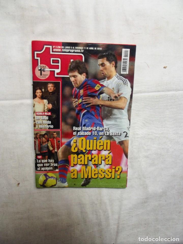 Coleccionismo de revista Teleprograma: REVISTA TP TELEPROGRAMA N&ordm; 2.296 ABRIL 2010 - Foto 1
