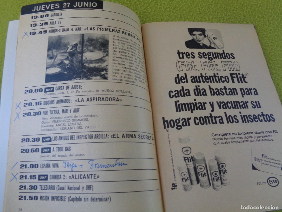 Coleccionismo de revista Teleprograma: TP. TELEPROGRAMA. N&ordm; 116 ---- EMILIA RUBIO. - Foto 2