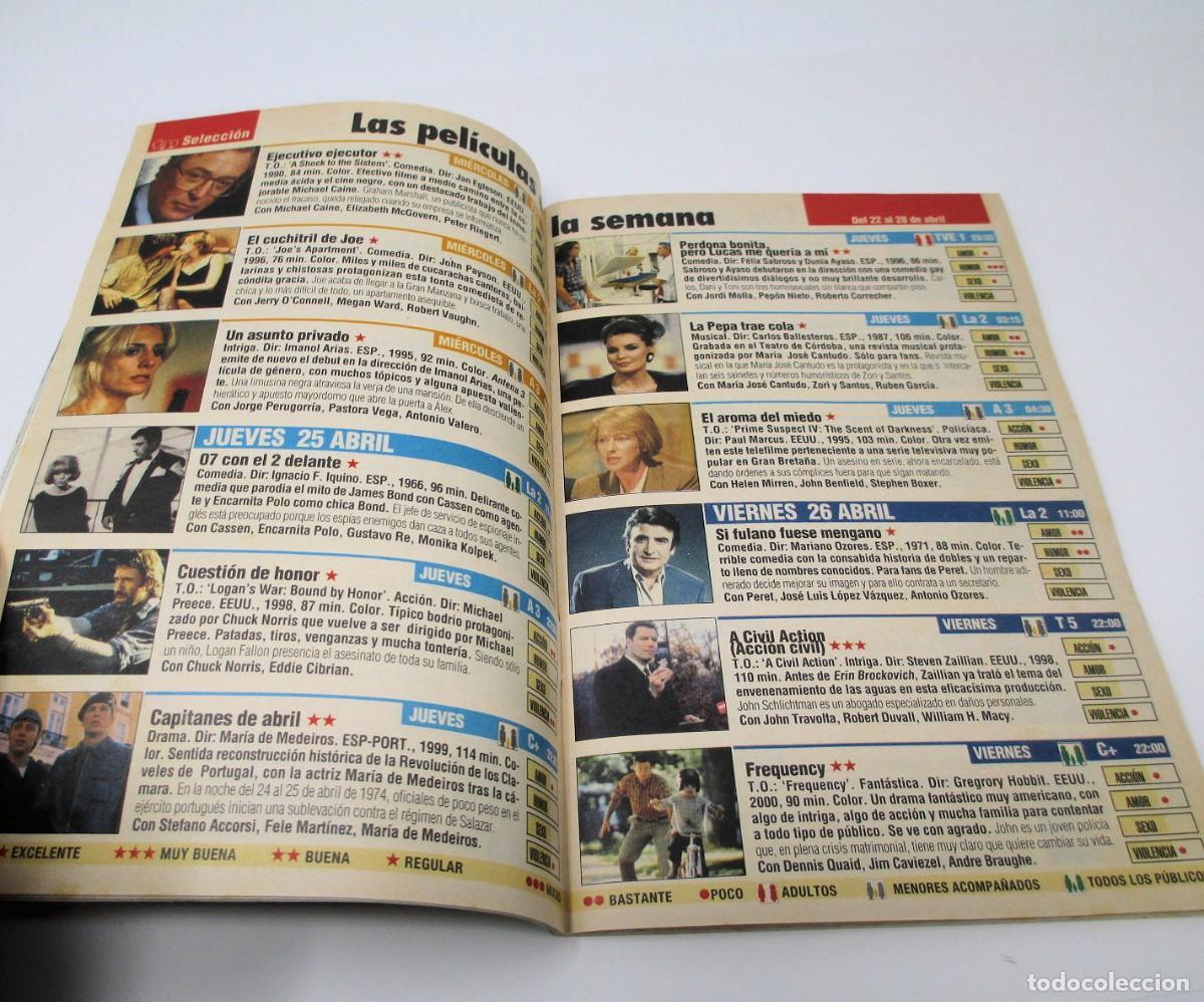 Coleccionismo de revista Teleprograma: Revista TP Teleprograma n &ordm; 1881 - Abril 2002 - Foto 4
