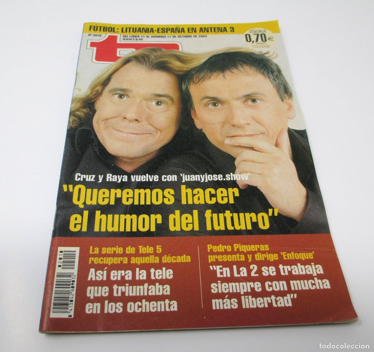 Coleccionismo de revista Teleprograma: Revista TP Teleprograma n&ordm; 2010 de Octubre de 2004 - Foto 1