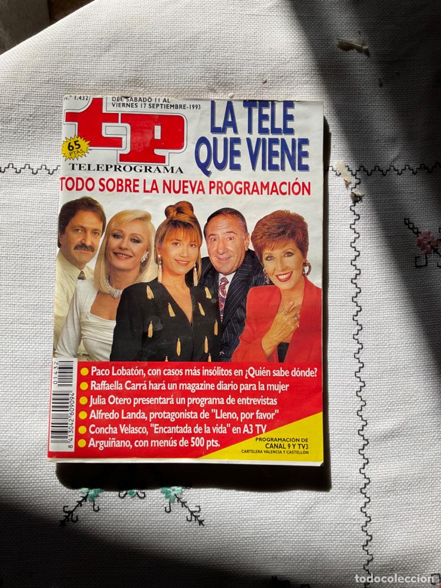 Coleccionismo de revista Teleprograma: teleprograma 1432 - Foto 1