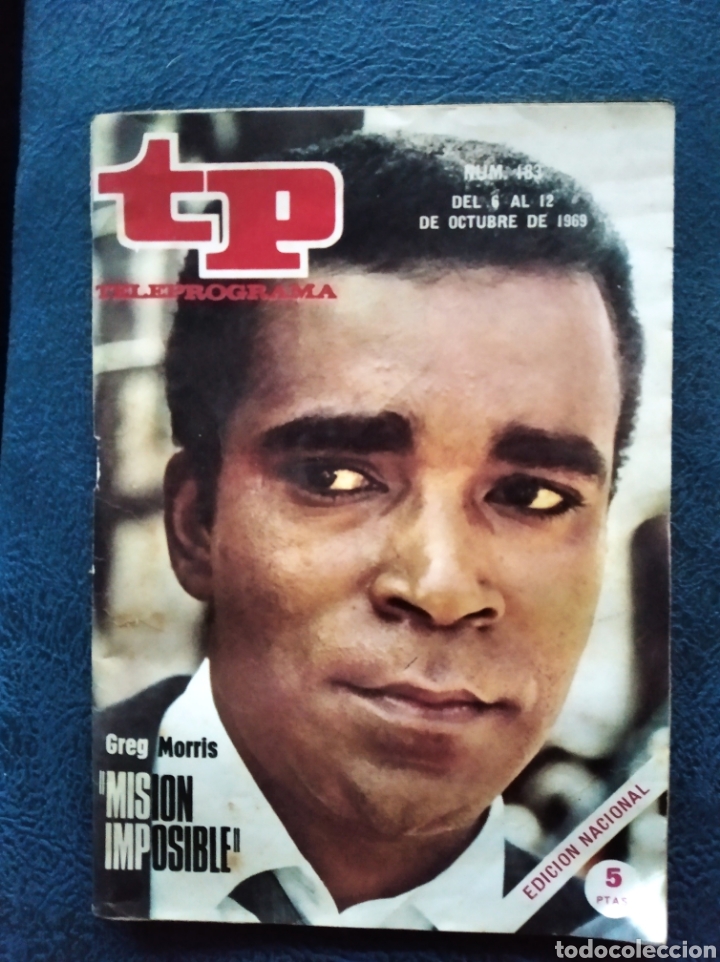 Coleccionismo de revista Teleprograma: revista teleprograma de octubre de 1969 - Foto 1