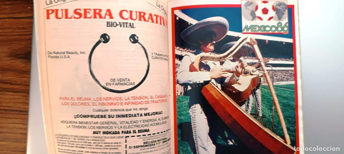 Coleccionismo de revista Teleprograma: TP TELEPROGRAMA 1051. EXTRA MEXICO 86. NUEVO. POSTER CENTRAL. - Foto 3