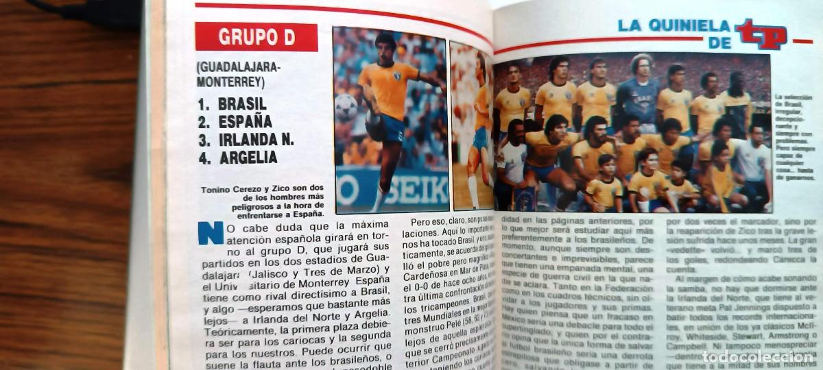 Coleccionismo de revista Teleprograma: TP TELEPROGRAMA 1051. EXTRA MEXICO 86. NUEVO. POSTER CENTRAL. - Foto 7