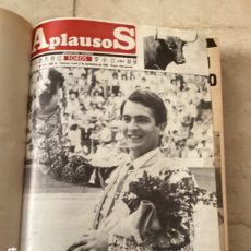 Coleccionismo de Revista Teleprograma: APLAUSOS, 1985. TERCER CUATRIMESTRE. COMORENDE LA MUERTE DE YIYO.. Lote 400761694