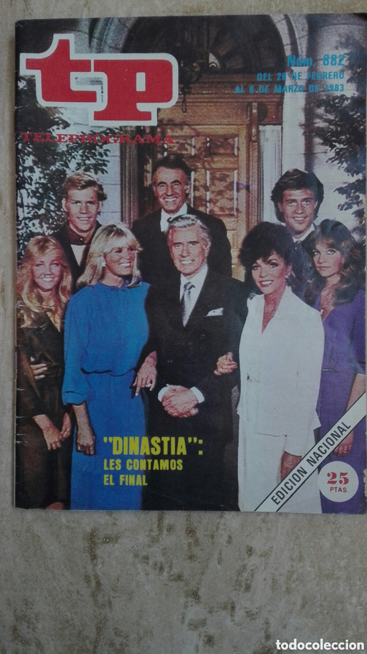 Coleccionismo de revista Teleprograma: tp Teleprograma n&deg; 882 Dinastia el final - Foto 1