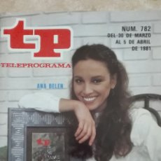 Coleccionismo de Revista Teleprograma: TP TELEPROGRAMA N° 782 ENTREGA DE PREMIOS TP 1980