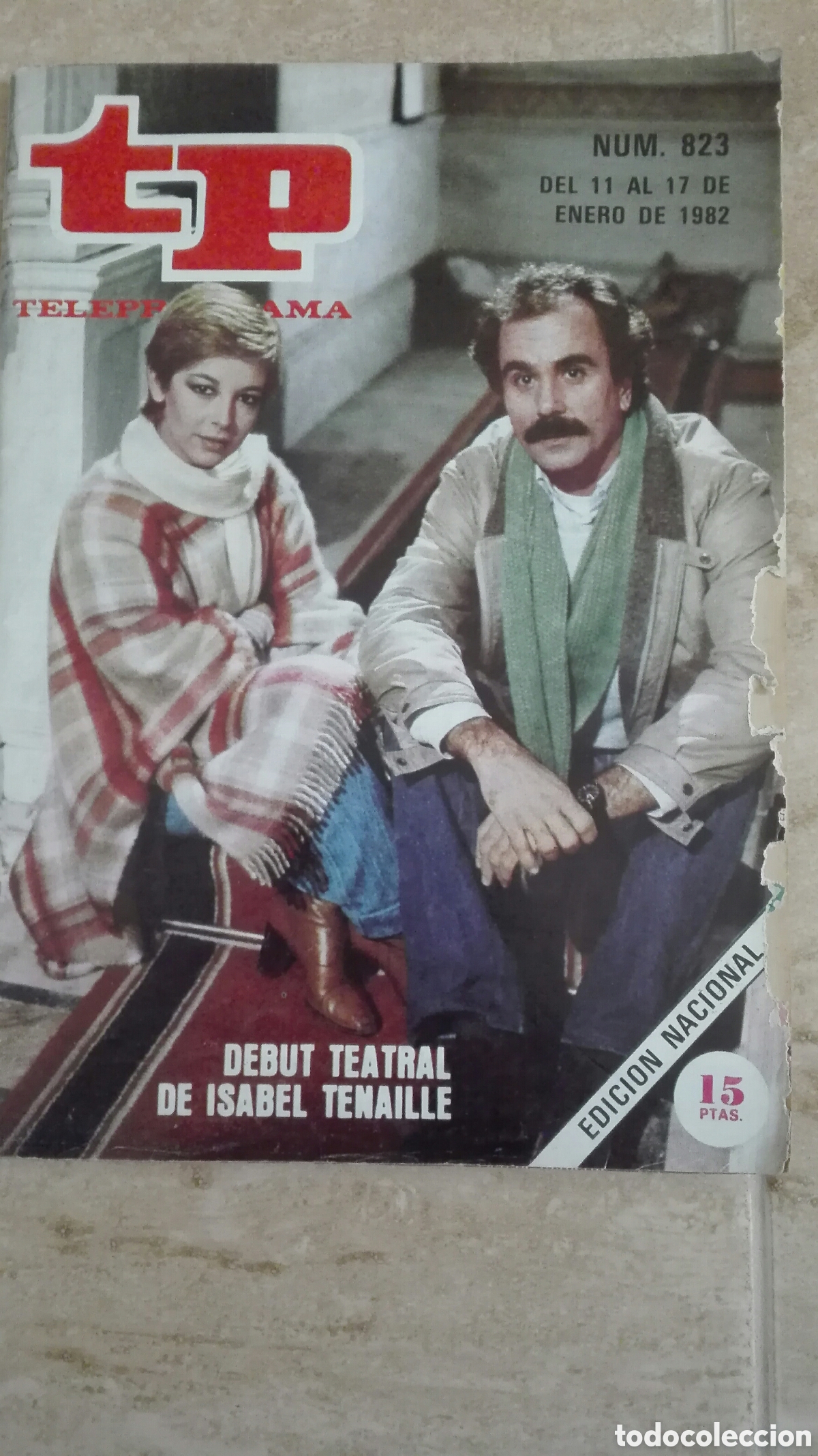 Coleccionismo de revista Teleprograma: tp Teleprograma n&deg; 823 Isabel Tenaille - Foto 1