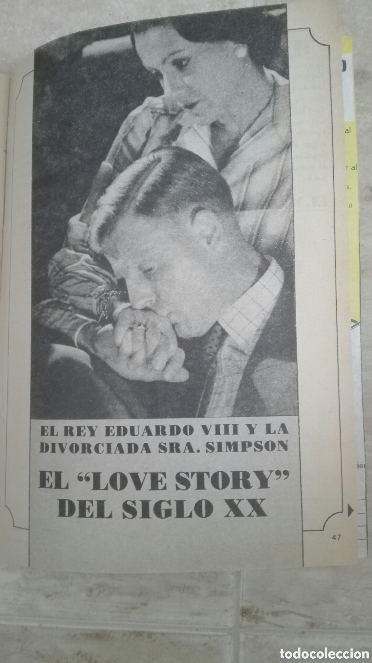 Coleccionismo de revista Teleprograma: tp Teleprograma n&deg;761 Eduardo y la Sra. Simpson - Foto 2