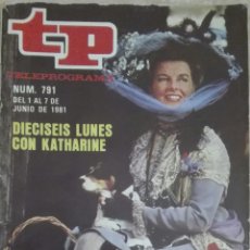 Coleccionismo de Revista Teleprograma: TP TELEPROGRAMA N° 791 KATHARINE HEPBURN