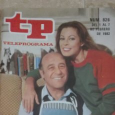 Coleccionismo de Revista Teleprograma: TP TELEPROGRAMA N°826 JESÚS PUENTE M. LUISA SANJOSE DIÁLOGOS DE MATRIMONIO