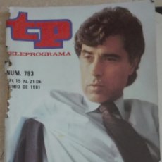 Coleccionismo de Revista Teleprograma: TP TELEPROGRAMA N°793 JESÚS HERMIDA
