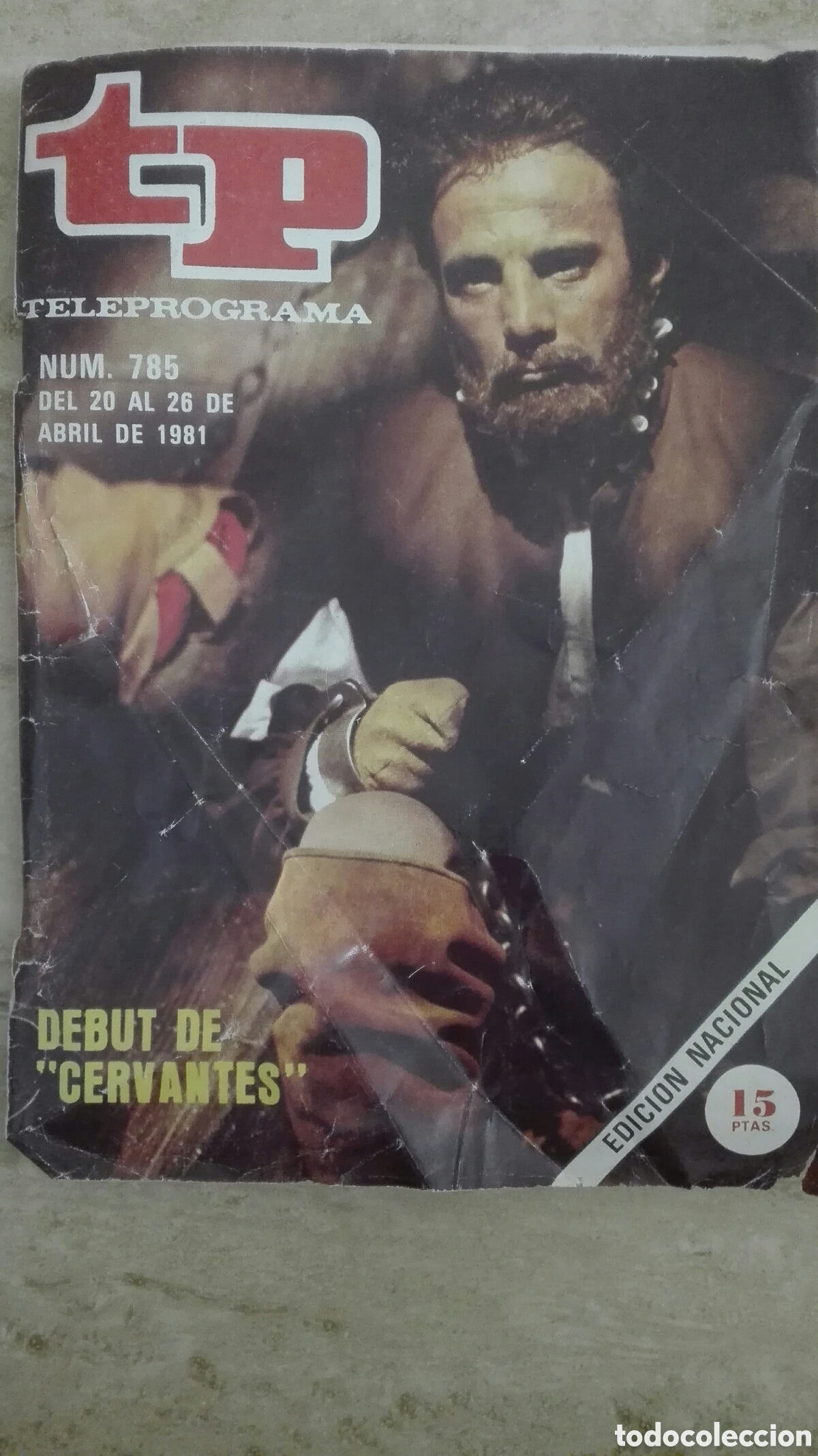Coleccionismo de revista Teleprograma: tp Teleprograma n&deg;785 CERVANTES con Juli&aacute;n Mateos - Foto 1