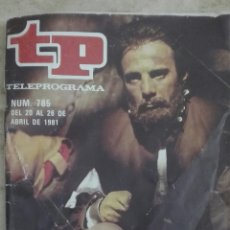 Coleccionismo de Revista Teleprograma: TP TELEPROGRAMA N°785 CERVANTES CON JULIÁN MATEOS