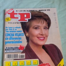 Coleccionismo de Revista Teleprograma: TP TELEPROGRAMA NÚMERO 1351 CONCHA VELASCO