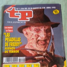 Coleccionismo de Revista Teleprograma: TP TELEPROGRAMA NÚMERO 1356 LAS PESADILLAS DE FREDDY