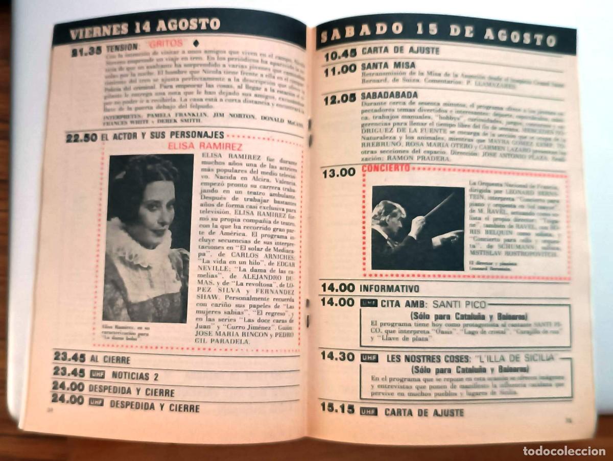 Coleccionismo de revista Teleprograma: TELEPROGRAMA TP NUM 801. INCREIBLE HULK. 1981. EXCELENTE ESTADO. - Foto 2