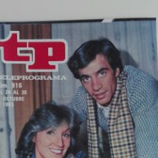 Coleccionismo de Revista Teleprograma: TELEPROGRAMA N°916 ANILLOS DE ORO, OCTUBRE 1983 - BARRIO SESAMO, ESPINETE
