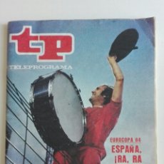 Coleccionismo de Revista Teleprograma: TELEPROGRAMA N° 949 FUTBOL EUROCOPA '84 - MANOLO EL DEL BOMBO - JUNIO 1984