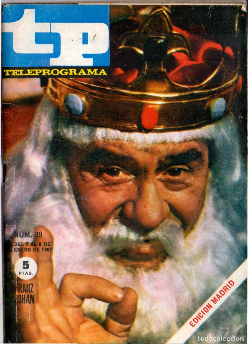 Coleccionismo de revista Teleprograma: TELEPROGRAMA A&Ntilde;O 1967 (LOTE DE 50 NUMEROS) - Foto 1