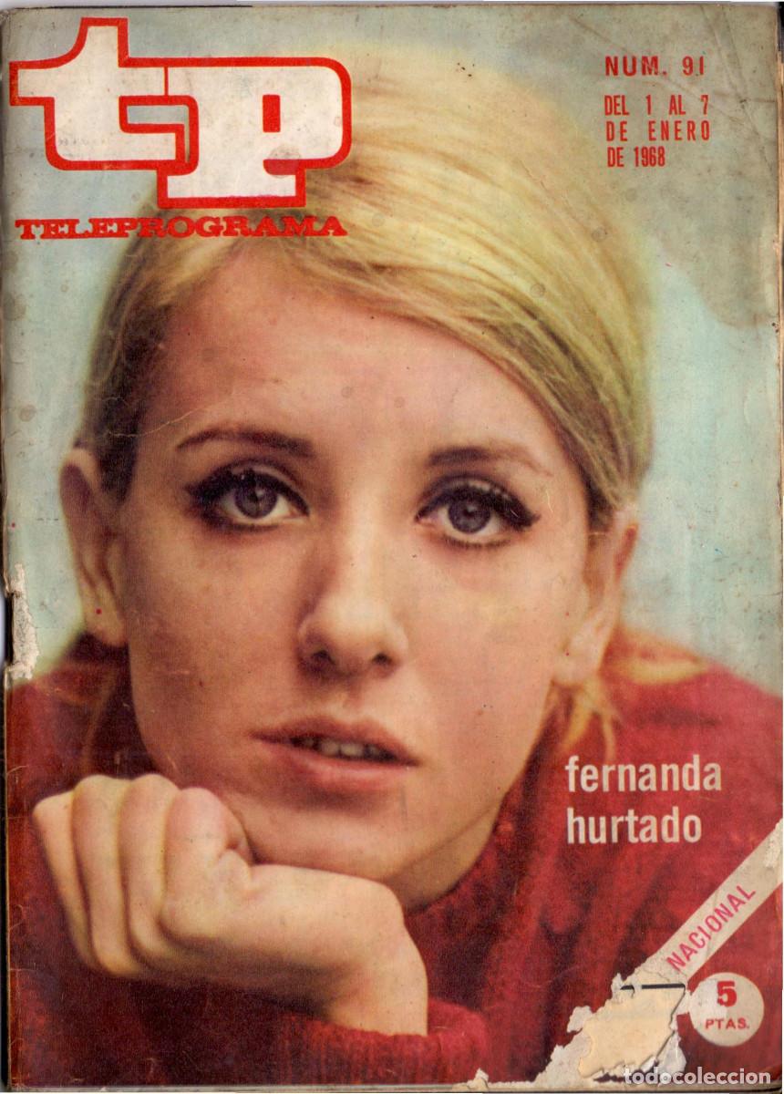 Coleccionismo de revista Teleprograma: TELEPROGRAMA A&Ntilde;O 1968 COMPLETO (LOTE DE 52 NUMEROS) - Foto 1