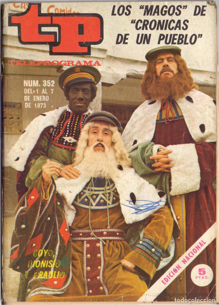 Coleccionismo de revista Teleprograma: TELEPROGRAMA A&Ntilde;O 1973 COMPLETO (LOTE DE 53 NUMEROS) - Foto 1