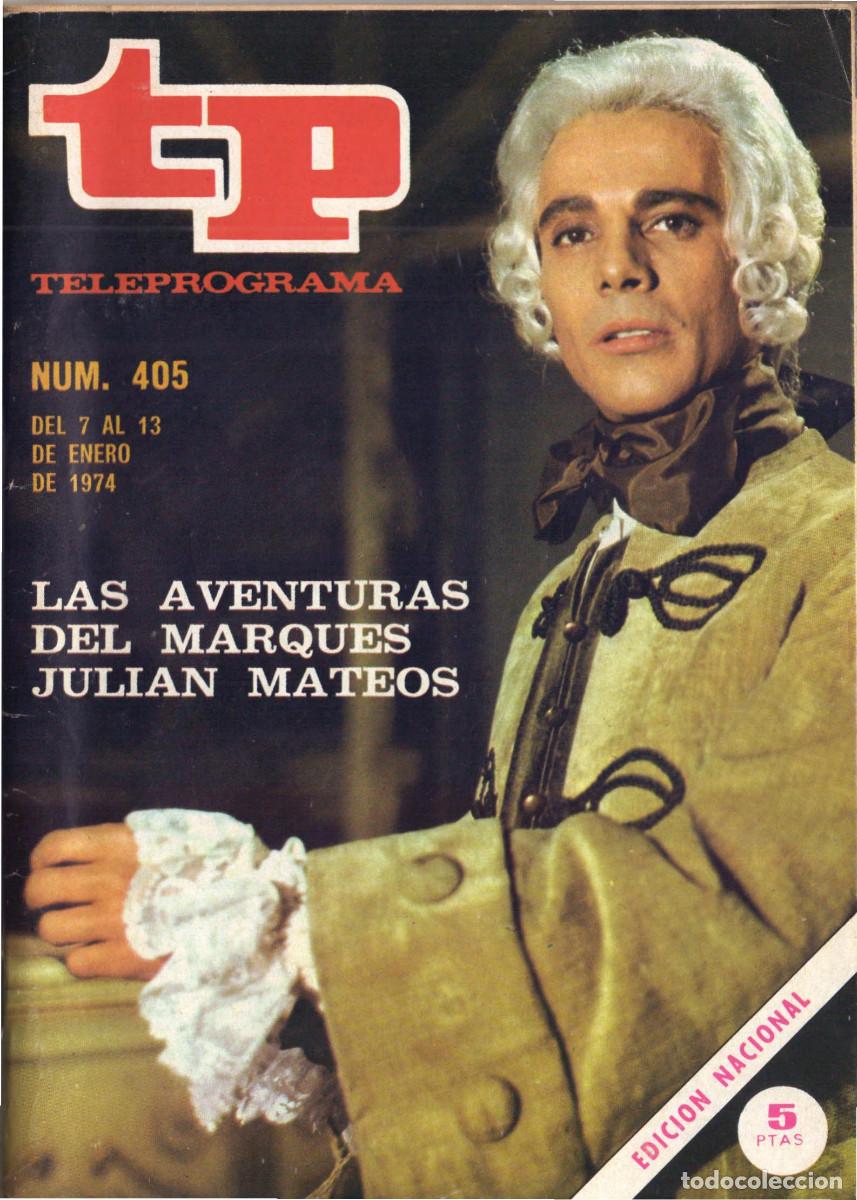 Coleccionismo de revista Teleprograma: TELEPROGRAMA A&Ntilde;O 1974 COMPLETO (LOTE DE 52 NUMEROS) - Foto 1