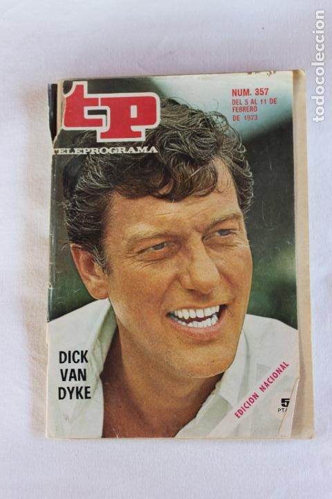 Coleccionismo de revista Teleprograma: TELEPROGRAMA N&ordm; 357 1973 DICK VAN DYKE - Foto 1