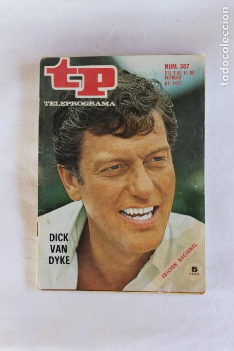 Coleccionismo de revista Teleprograma: TELEPROGRAMA N&ordm; 357 1973 DICK VAN DYKE N&ordm; 2 - Foto 1