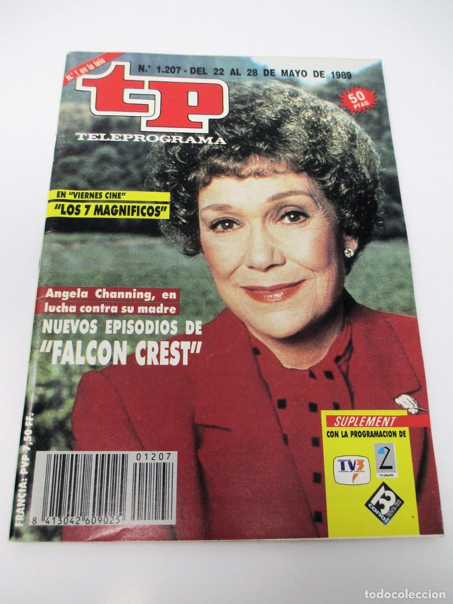 Coleccionismo de revista Teleprograma: Teleprograma TP n&ordm; 1207 Mayo 1989 - Falcon Crest - Foto 1