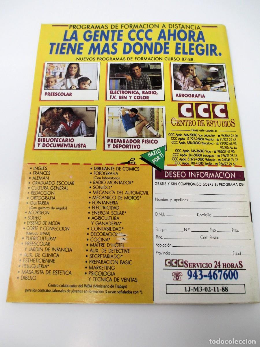 Coleccionismo de revista Teleprograma: Teleprograma TP n&ordm; 1144 de Marzo de 1988 - Los mejores TP del 87 - Foto 2