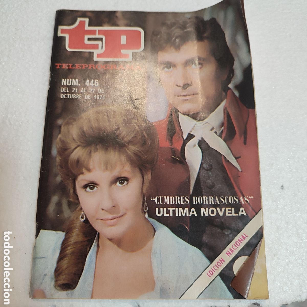 Coleccionismo de revista Teleprograma: tp Teleprograma,N 446 ,Cumbres Borrascosas ,1974 - Foto 1