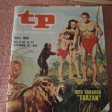 Coleccionismo de Revista Teleprograma: TELEPROGRAMA NÚM 966 TARZAN