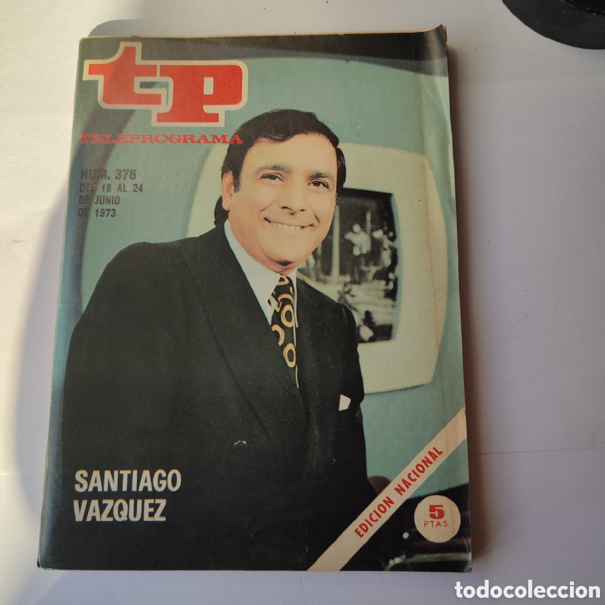Coleccionismo de revista Teleprograma: TP Teleprograma 376 - Foto 1