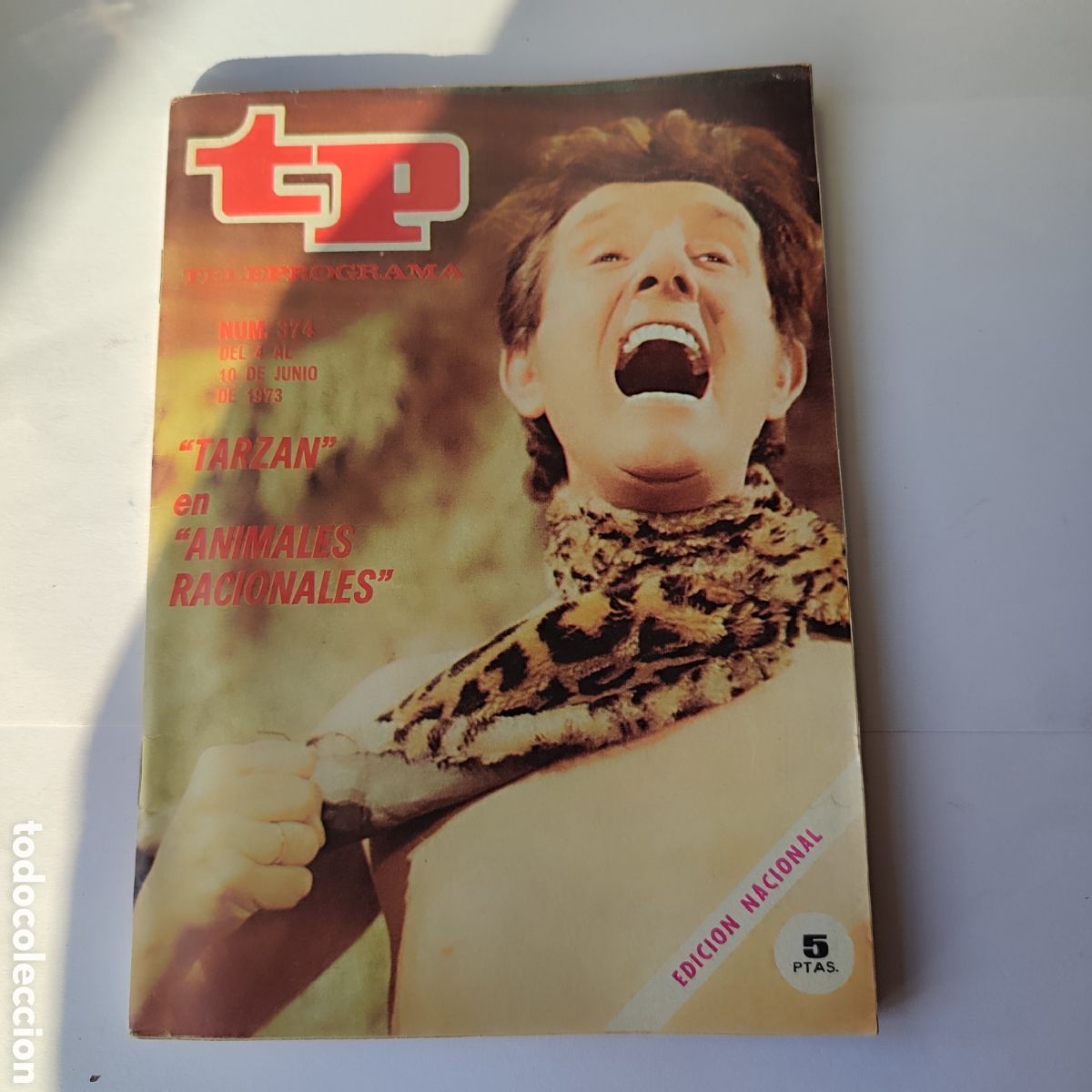 Coleccionismo de revista Teleprograma: TP Teleprograma 374 - Foto 1
