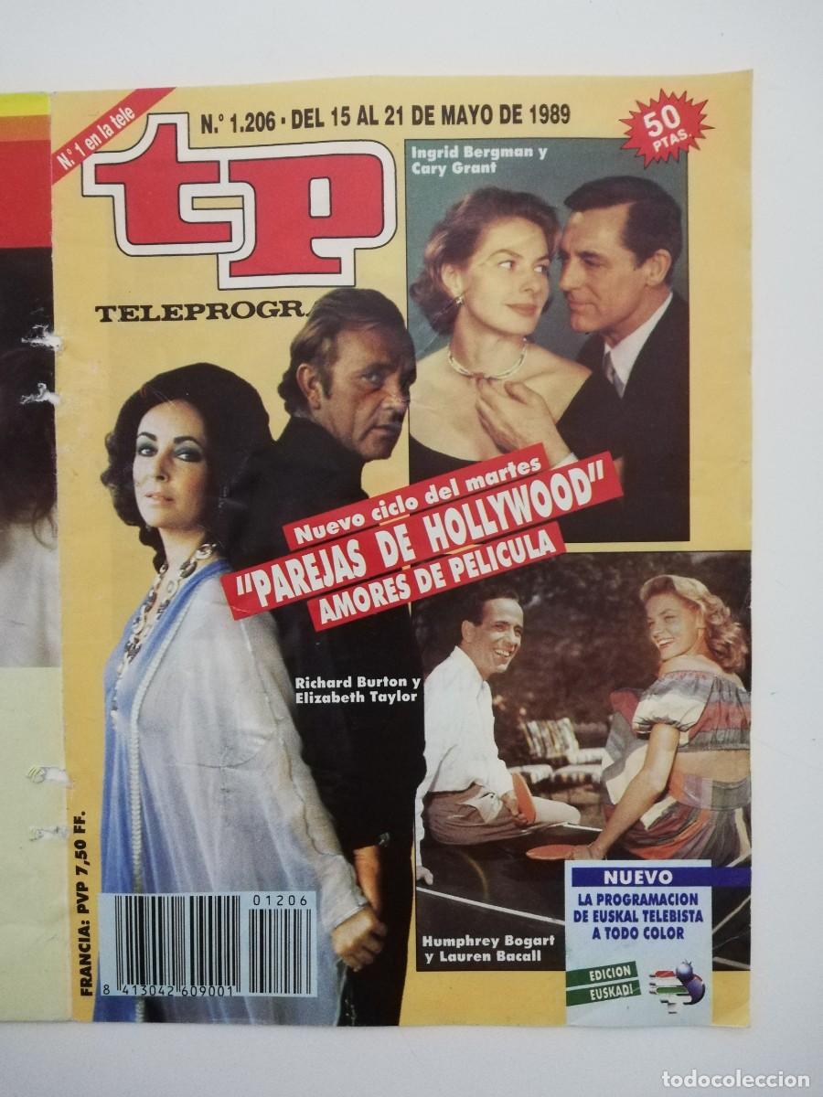 Coleccionismo de revista Teleprograma: PORTADA DE LA REVISTA TELE PROGRAMA TP N&ordm; 1206 - Foto 1