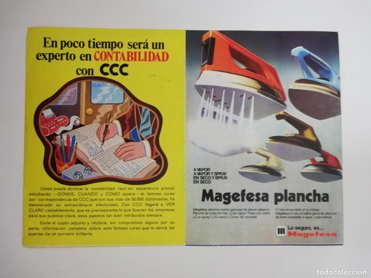Coleccionismo de revista Teleprograma: PORTADA DE LA REVISTA TELE PROGRAMA TP N&ordm; 491 - Foto 2